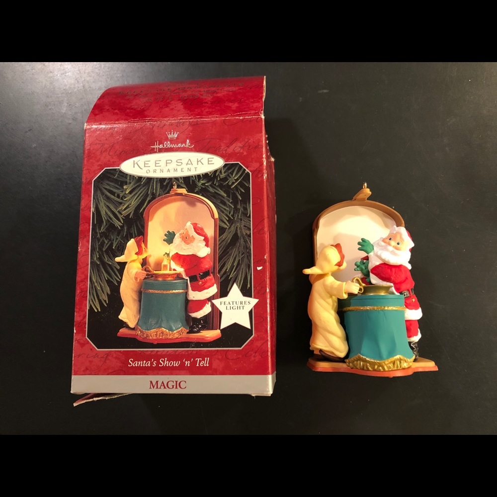 Santa’s Show n Tell Collector Ornament